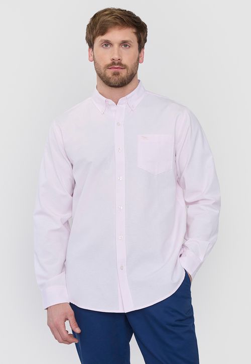 Camisa Hombre Oxford I Rosado