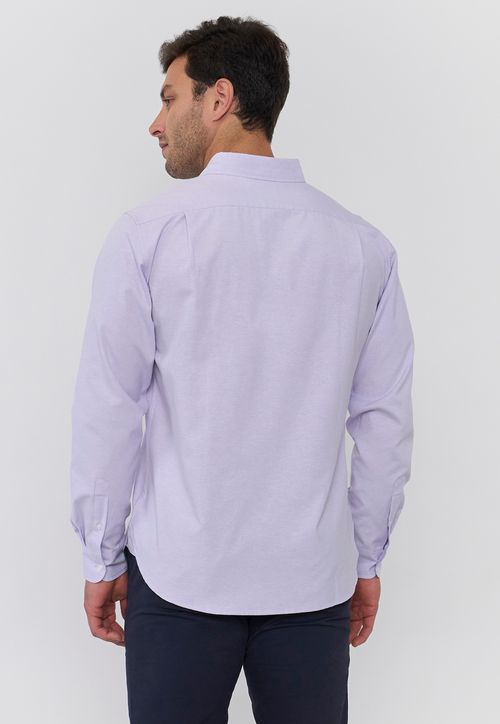 Camisa Hombre Oxford I Lila
