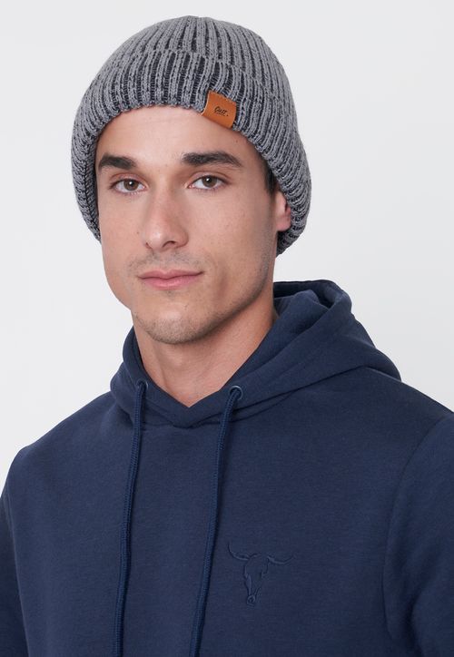 Gorro Hombre Polar Gris