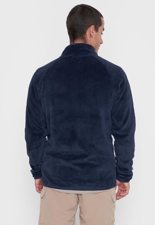 Polerón Outdoor Hombre Microfibra Color Navy