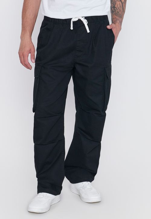 Pantalón Hombre Skater Cargo Negro