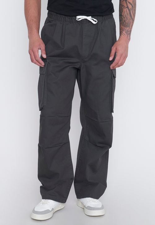 Pantalón Hombre Skater Cargo Gris