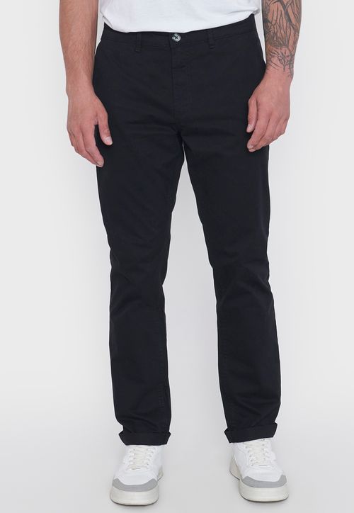 Pantalón Hombre Chino Negro