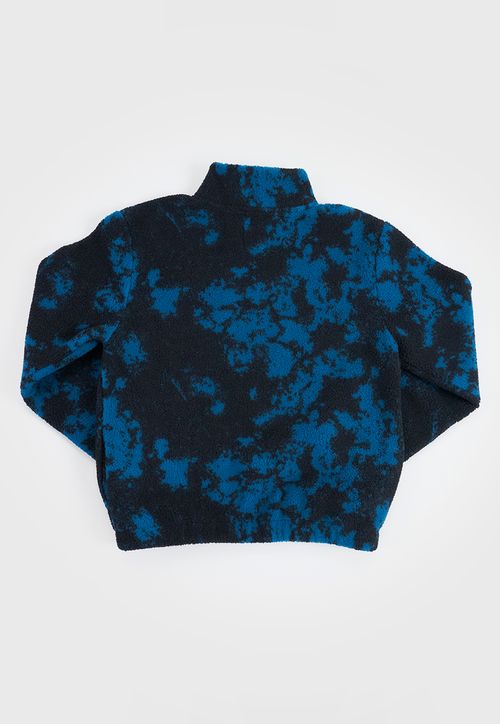Poleron Niño Teen Sherpa Negro