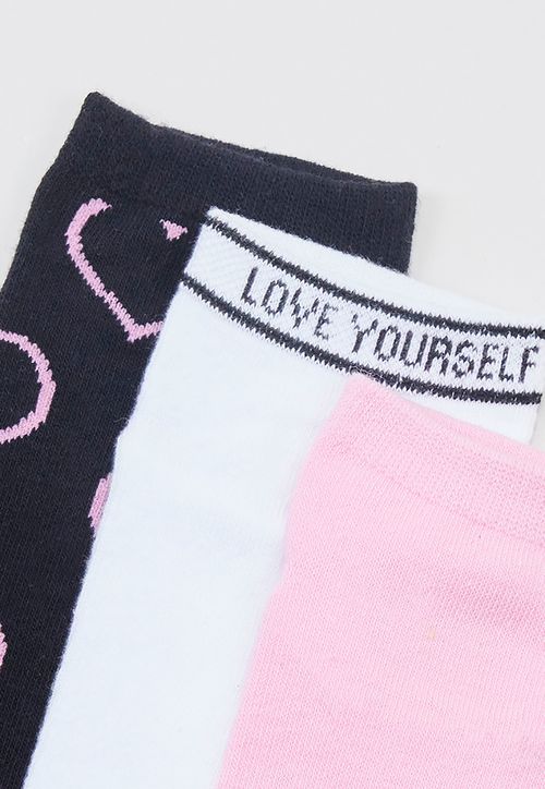 Calcetines Mujer Cortos Corazones