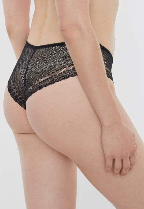 Pantaleta Mujer Full Lace Negro