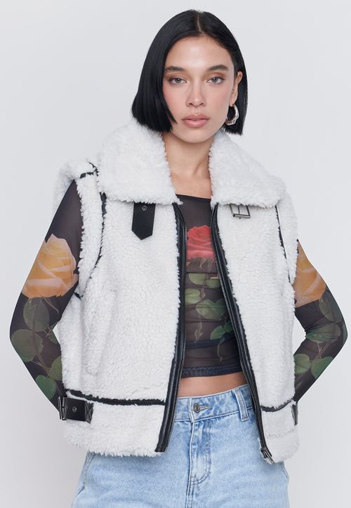 Chaqueta Mujer Chiporro Ecru