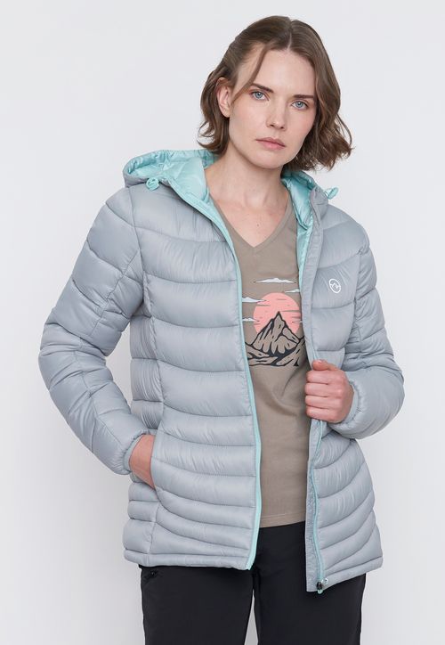 Parka Outdoor Mujer Gris