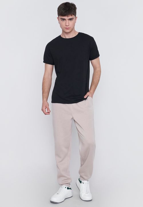 Buzo Hombre Jogger Color Ecru