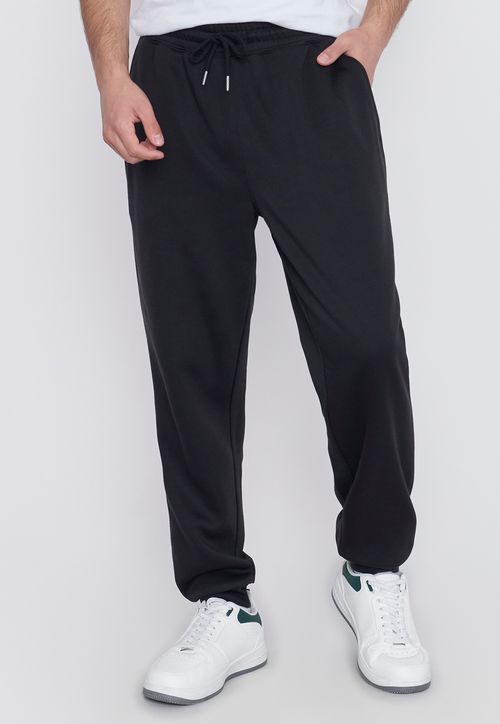 Buzo Hombre Negro Jogger