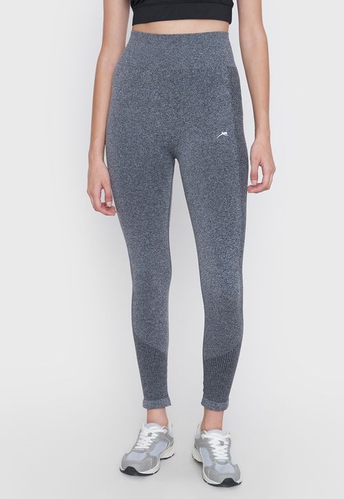 Calza Mujer Deportiva Seamless Charcoal