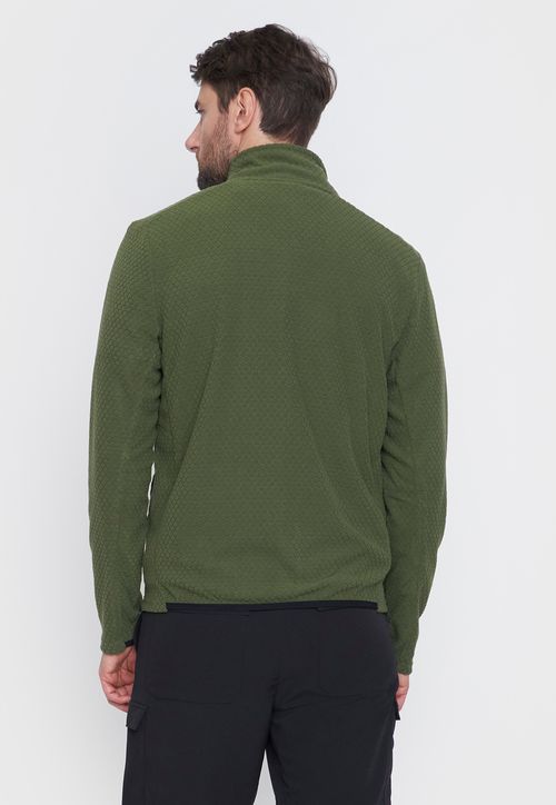 Polar Outdoor Hombre Waffle Bolsillo Verde/Charcoal