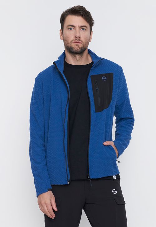 Polar Outdoor Hombre Waffle Bolsillo Azul/Navy