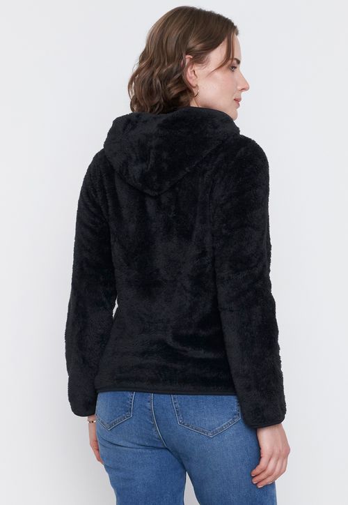 Polar Mujer Coral Negro Básico