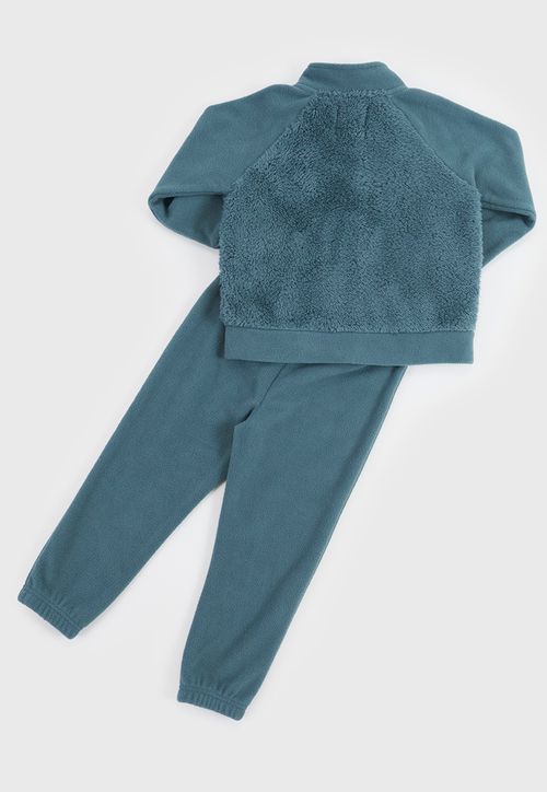 Conjunto Bebé Polar Cierre Verde