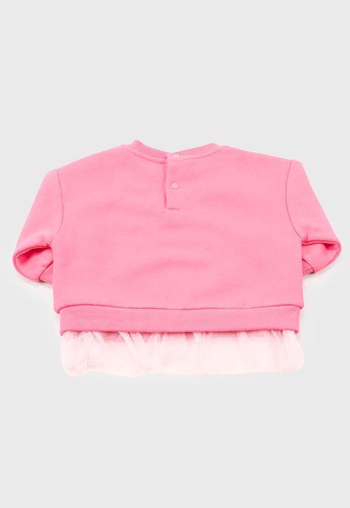 Poleron Bebe Niña Core Rosado