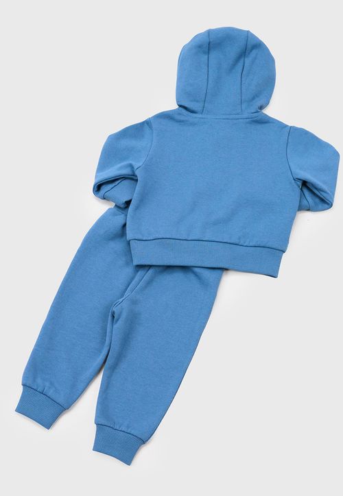 Conjunto Bebe Niño Hoodie Azul