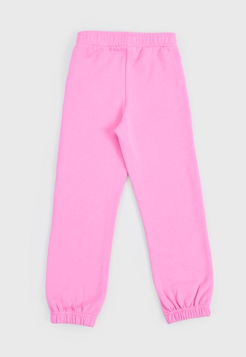 Pantalón De Buzo Niña Kids Basico Rosado