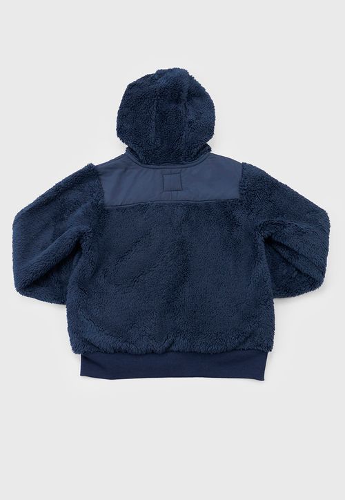 Poleron Niña Coral Escolar Navy