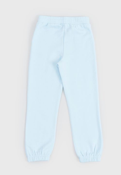 Pantalón De Buzo Niña Kids Basico Celeste