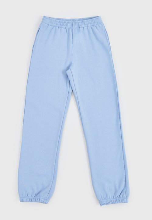 Pantalón De Buzo Niña Teen Basico Celeste