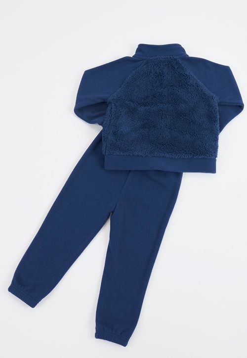 Conjunto Bebé Niño Polar Full Zipper Navy