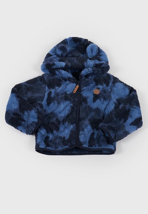 Poleron Bebé Niño Coral Full Zipper Navy