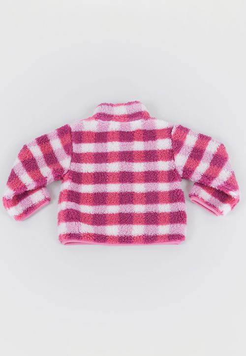 Poleron Bebé Niña Corderito Rosado