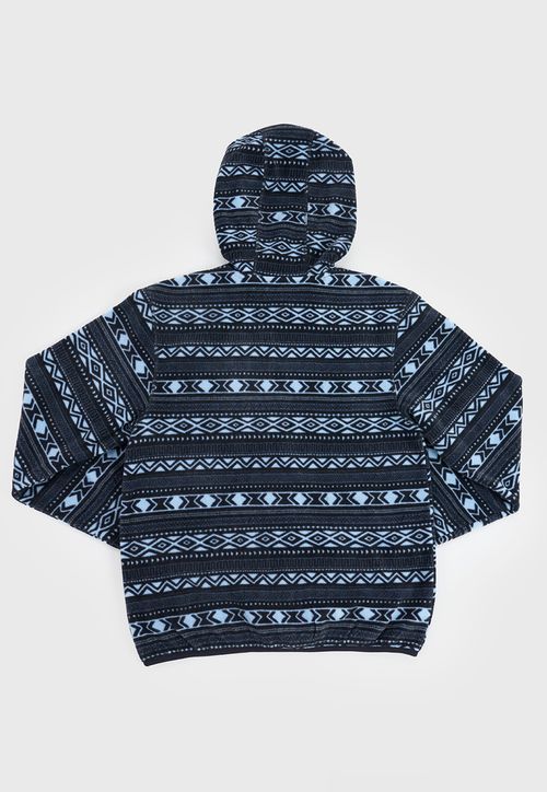 Poleron Niño Teen Polar Full Print Azul
