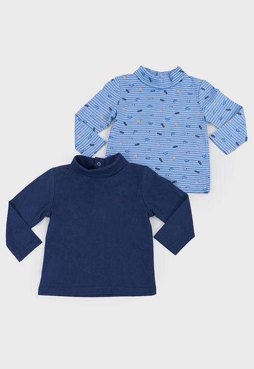 Beatle Bebé Niño Bipack Celeste