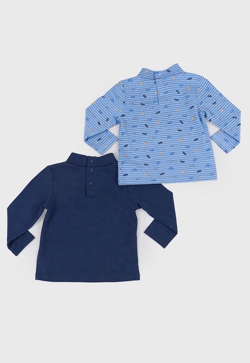 Beatle Bebé Niño Bipack Celeste