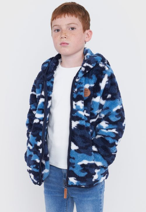 Poleron Niño Kids Coral Navy