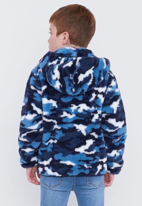 Poleron Niño Kids Coral Navy