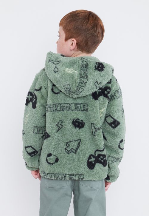 Poleron Niño Kids Coral Militar