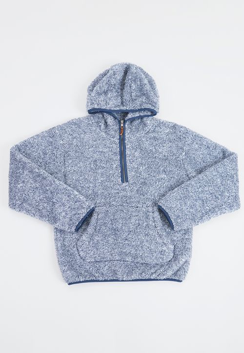 Poleron Niño Teen Coral Gris