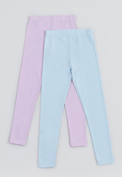Calza Niña Kids Bipack Celeste