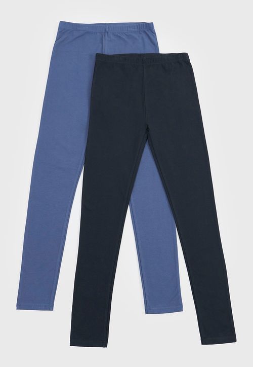Calza Niña Teen Bipack Azul