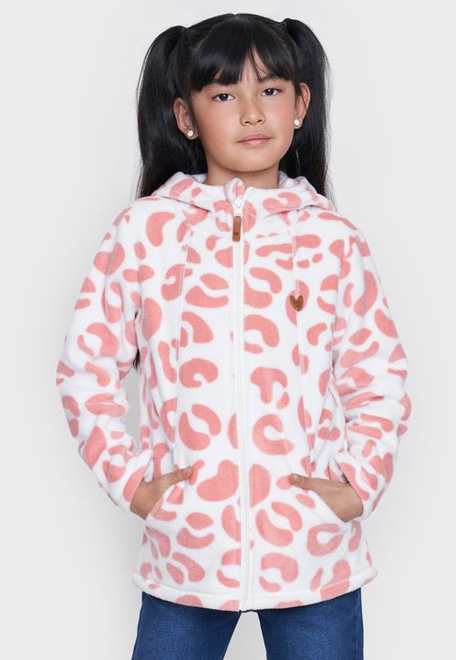 Poleron Niña Kids Polar Coral