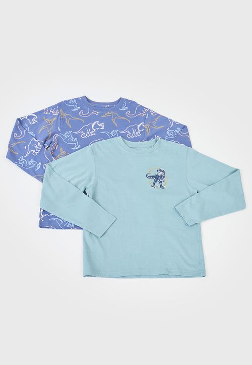 Polera Niño Kids Bipack Azul