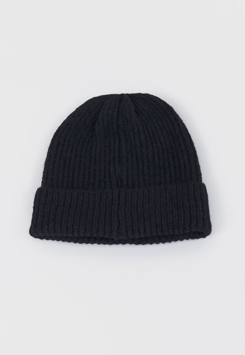 Gorro Mujer Lana Negro