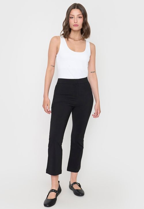 Pantalón Mujer Negro Básico