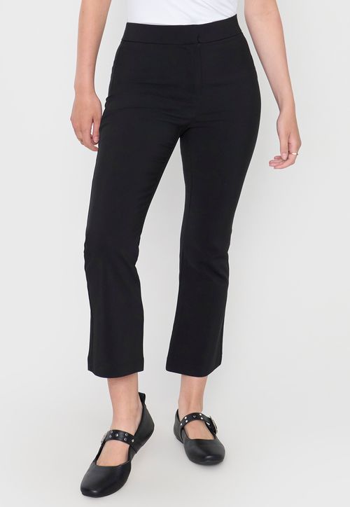 Pantalón Mujer Negro Básico
