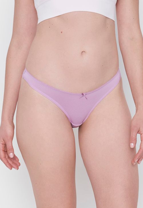 Calzón Mujer Malva Bikini