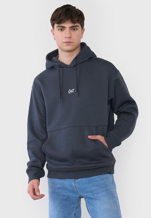 Polerón Hombre Cortes Print Azul
