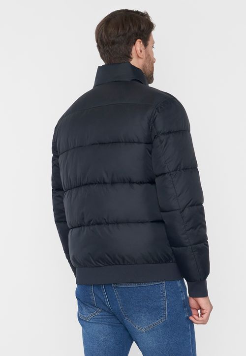 Parka Hombre Rib Negro