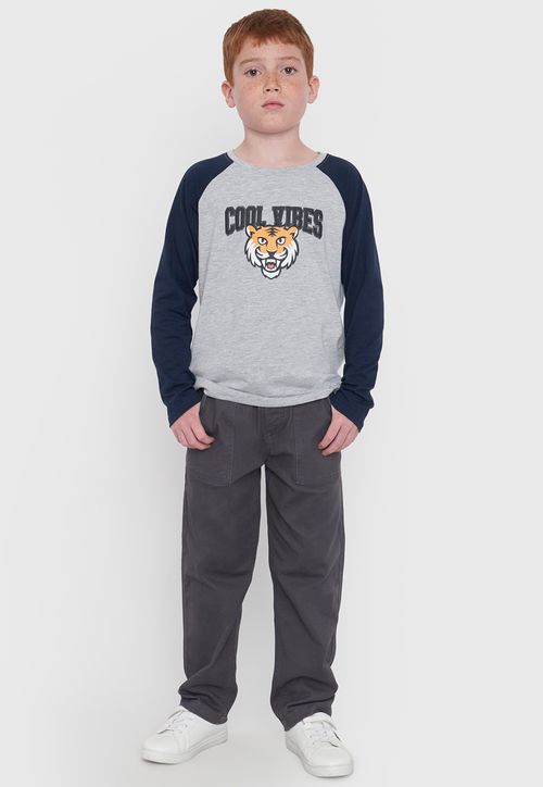 Pantalon Niño Kids Jogger Gris