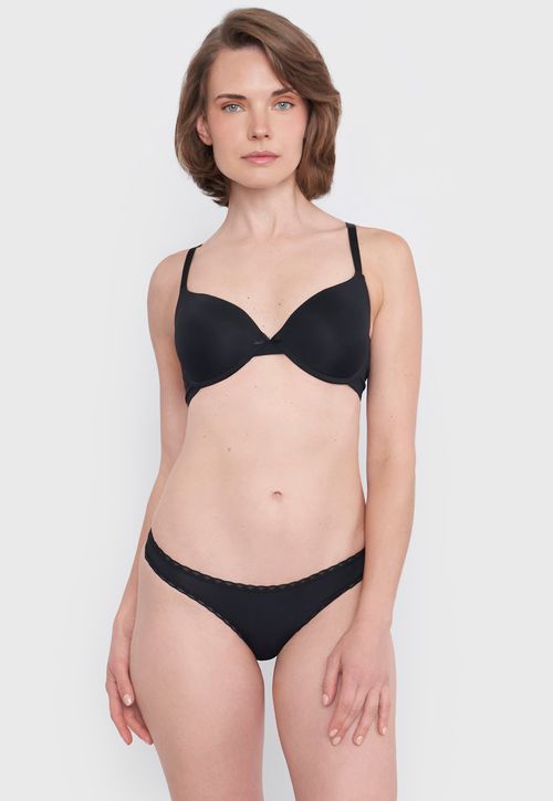 Calzón Mujer Negro Bikini