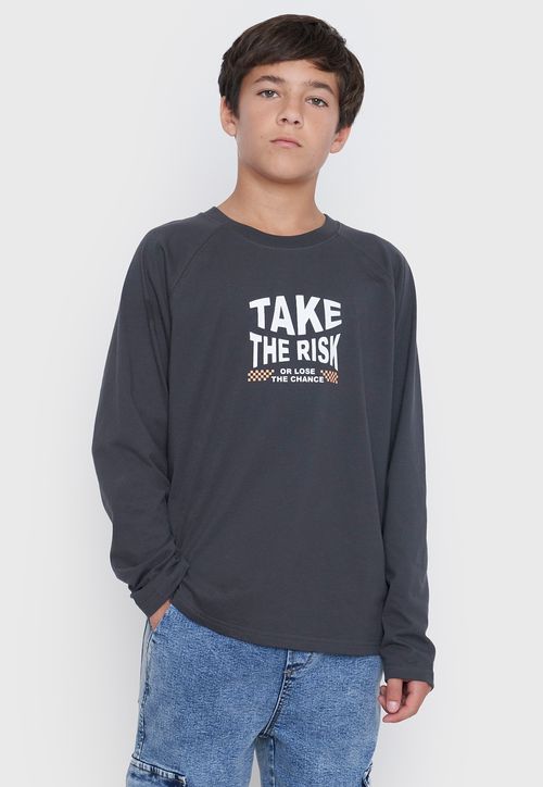 Polera Niño Teen Manga Larga Urban Marengo