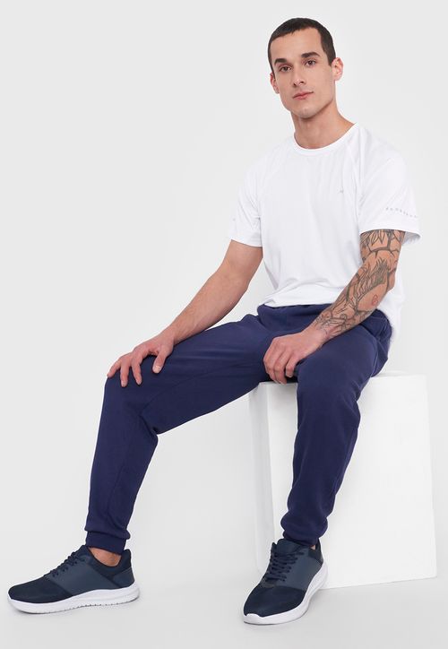 Buzo Jogger Hombre Deportivo Color Navy