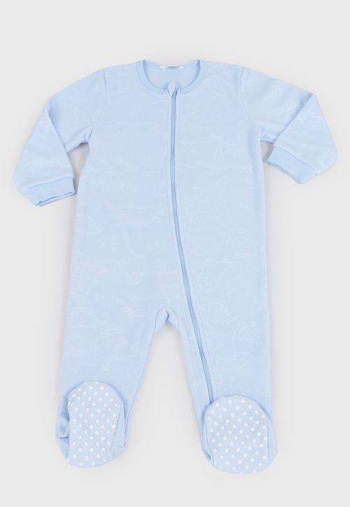 Pijama Bebé Manga Larga Celeste